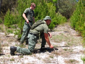 tracking stick mantracking man-tracking Flagler County Sheriff's Office